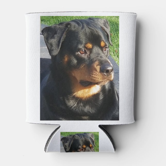 Porta-lata Rottweiler (Frente)