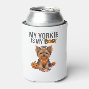 Porta-lata Roupa de Halloween para Yorkie Meu Yorkie é Meu C