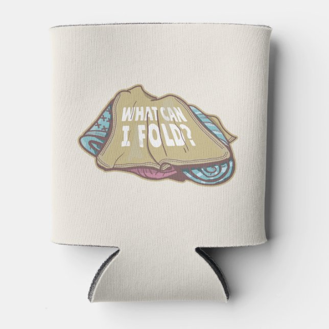 Porta-lata Roupas dobráveis, dia de lavanderia (Frente)