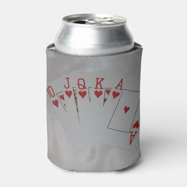 Porta-lata Royal Heart Flush, (Can Front)