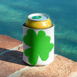Porta-lata Rua de trevo sortudo, shamrock, dia de Patrick