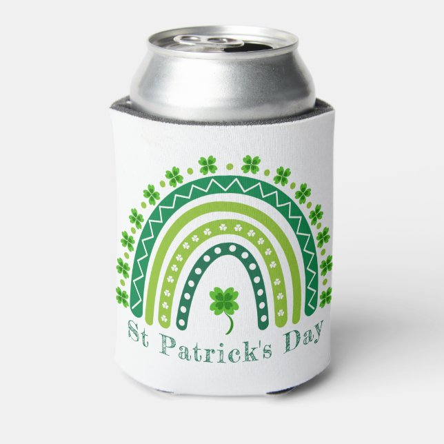 Porta-lata Rua Elegante, festa do dia de Patrick (Can Back)