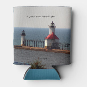 Porta-lata Ruas. Joseph Pierhead Lights pode resfriar