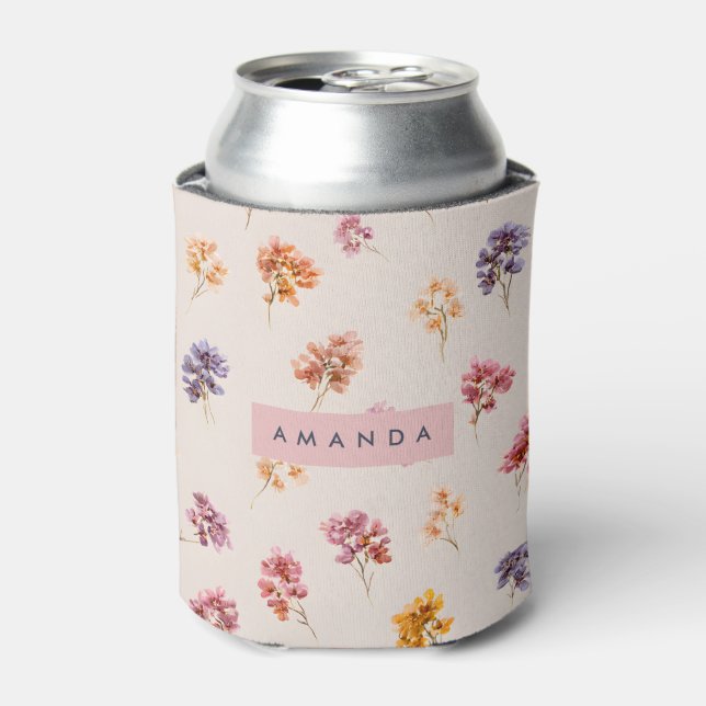 Porta-lata Rubor Personalizado e Jardim de Lavanda (Can Front)