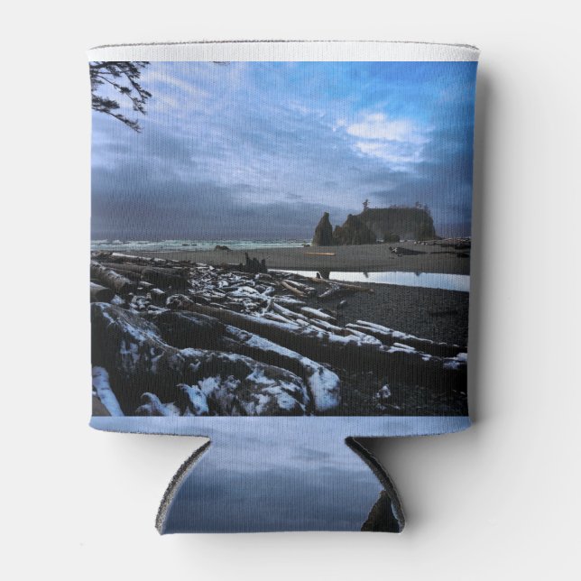 Porta-lata Ruby Beach no Parque Nacional da Olimpiadas (Frente)