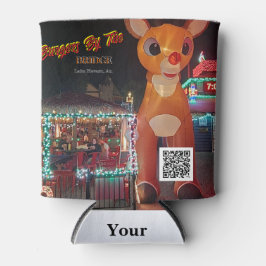 Porta-lata Rudolph na Burgers pela Ponte