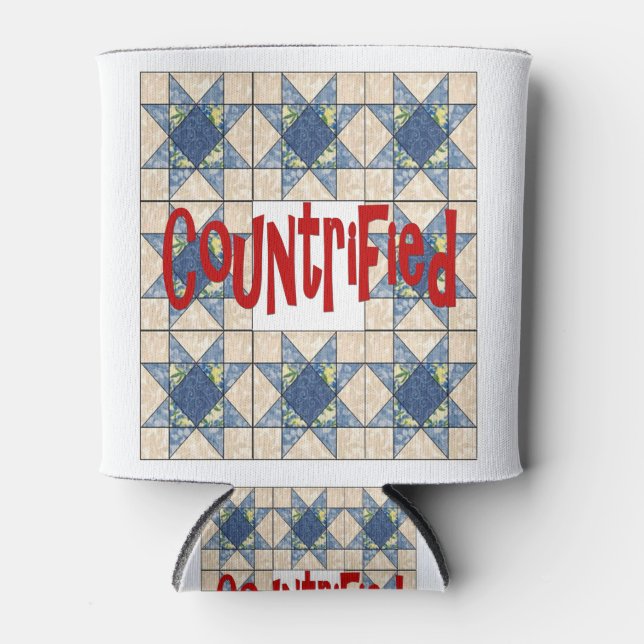 Porta-lata Ruralizado  (Frente)