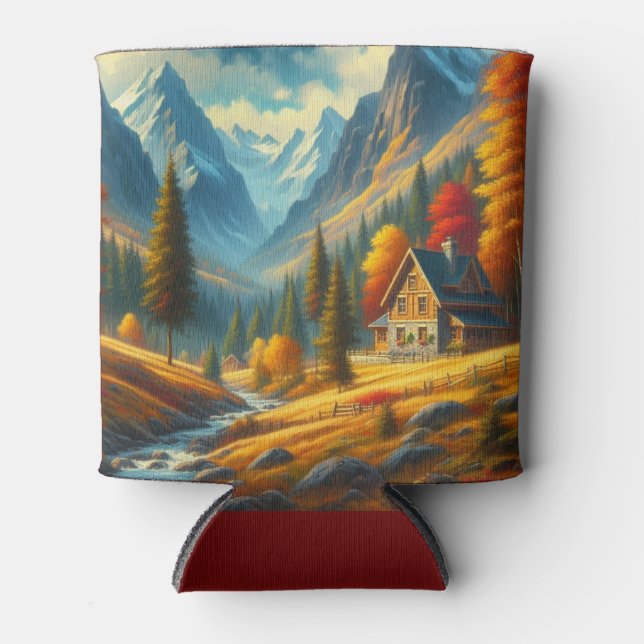 Porta-lata Russo, Outono - Casca e rio (Frente)