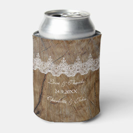 Porta-lata Rustic Chic Blue Salva A Data Cooler