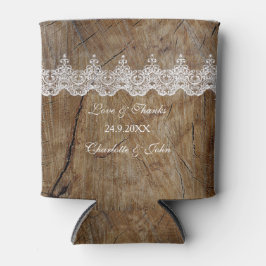 Porta-lata Rustic Chic Blue Salva A Data Cooler