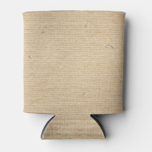 Porta-lata Rustic Kraft Paper: Fundo Texturizado.