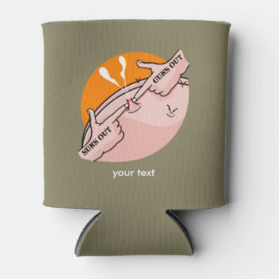 Porta-lata Sai Das Armas, Engraçada Motivação De Gym