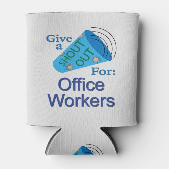 Porta-lata Saia para os funcionários do escritório (Frente)