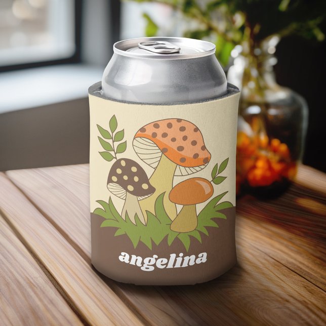 Porta-lata Sala de feliz com nome personalizado (Custom Can Cooler)