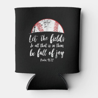 Porta-lata Salmo Cristão Verso-Bonito De Bíblia De Beisebol 9