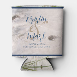 Porta-lata Sandy Beach Weding 2 Can Cooler