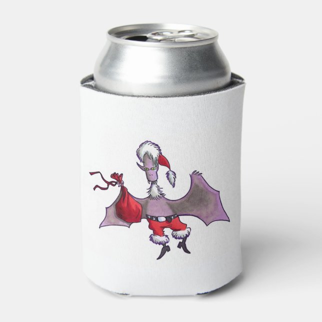 Porta-lata Santa Bat can cooler (Can Front)