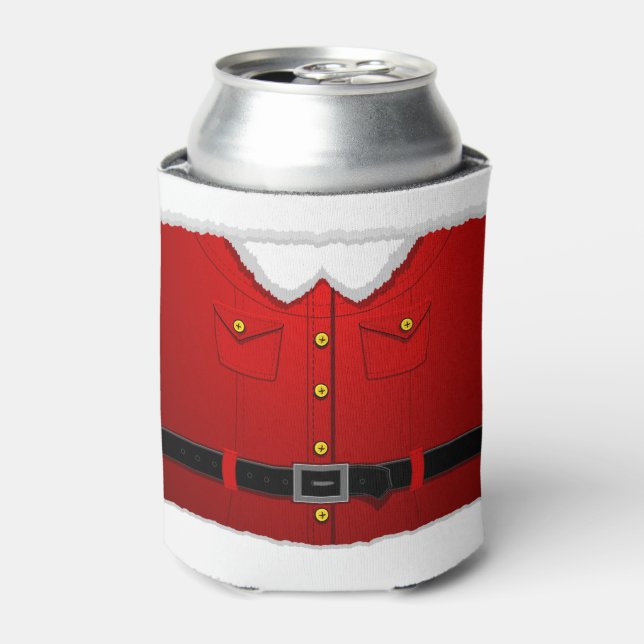 Porta-lata Santa Clause Fresca Cerveja de Natal (Can Front)
