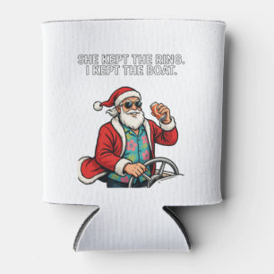 Porta-lata Santa Divórcio Custódia Humor Engraçado Feriado Na