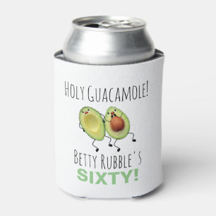 Porta-lata Santa Guacamole 60º Aniversário Personalizado