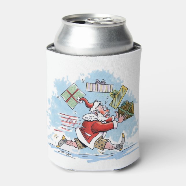 Porta-lata Santa Unprepared can cooler (Can Front)