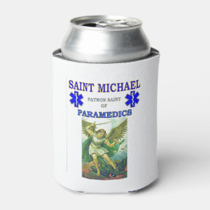Porta-lata SANTO PADROEIRO de ST MICHAEL dos PARAMÉDICOS