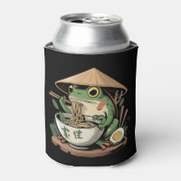 Sapo Comendo Ramen Kawaii Neko Macarrão Japonês
