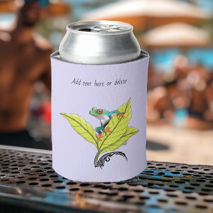 Porta-lata Sapo de Árvore Vermelha