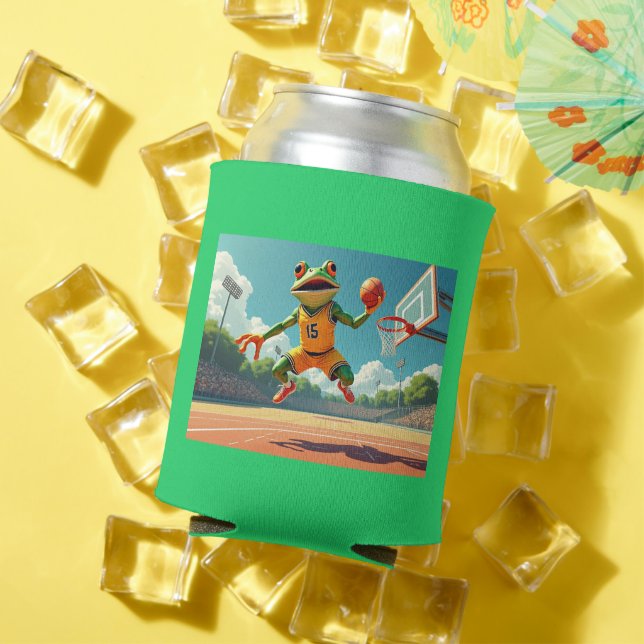 Porta-lata Sapo de basquete pode resfriar (Verão in situ)