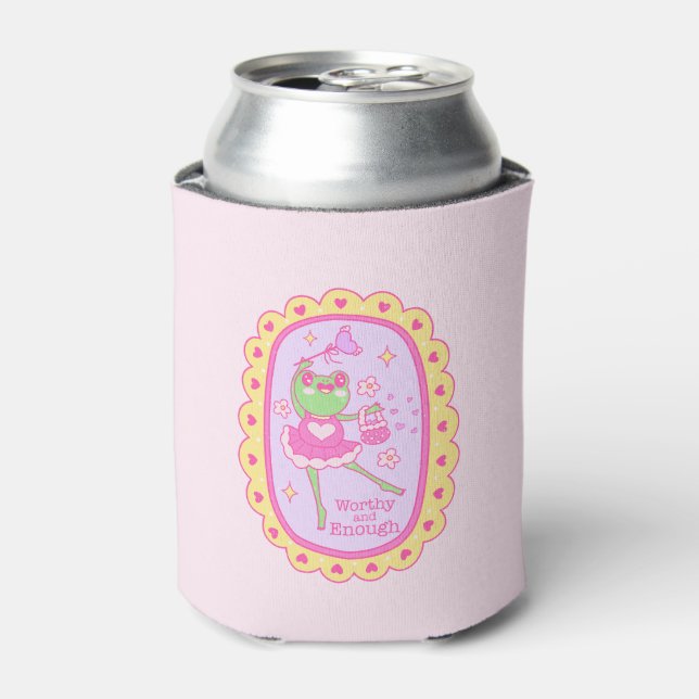 Porta-lata Sapo de Jolly bonito - Digno e Suficiente (Can Front)