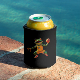 Porta-lata Sapo negro de basquete