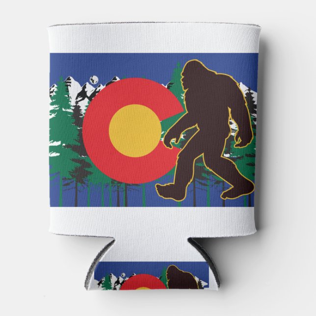 Porta-lata Sasquatch Bigfoot (Frente)