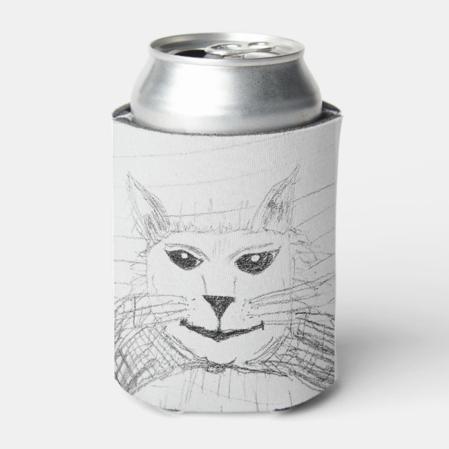 Porta-lata Sassy Cat Cooler (Can Front)