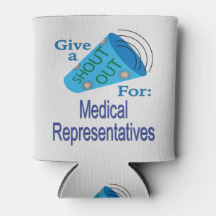 Porta-lata Saudação para Representantes Médicos