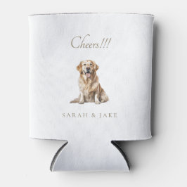 Porta-lata Saúde! Casamento Pet Personalizado de Napkins