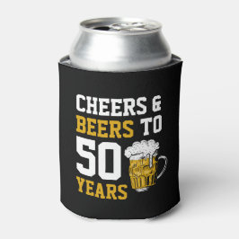 Porta-lata Saúde e cerveja aos 50 anos 50 anos 50 anos