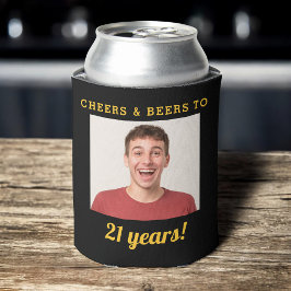 Porta-lata Saúde e Cervejas aniversário de 21 anos anos de Fo