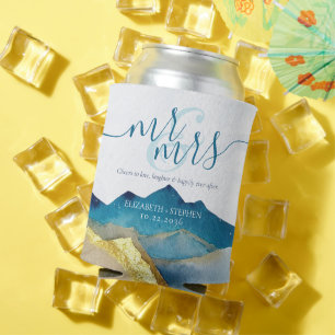 Porta-lata Saúde para amar riso feliz após o casamento