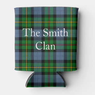 Porta-lata Scottish Clan Smith Tartan Xadrez Can Cooler