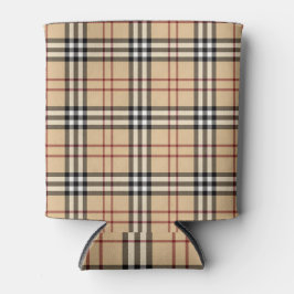Porta-lata Scottish Tartan Pattern    
