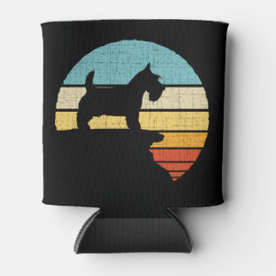 Porta-lata Scottish Terrier Retro Vintage Scottie Dog Puppy