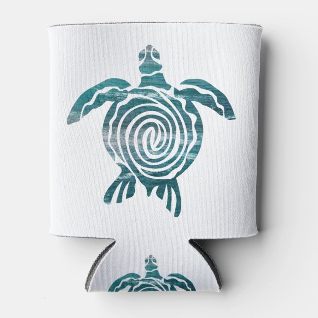 Porta-lata Sea Turtle Save The Turtle (Frente)