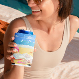 Porta-lata Seashore Personalizado Capa Arrefecer