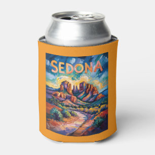 Porta-lata Sedona Arizona Cathedral Rock Van Gogh Arte Vibran