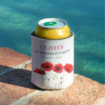 segundo Segunda Festa de aniversário Poppies Baby