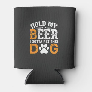 Porta-lata Segure Minha Cerveja Amante de Cachorro