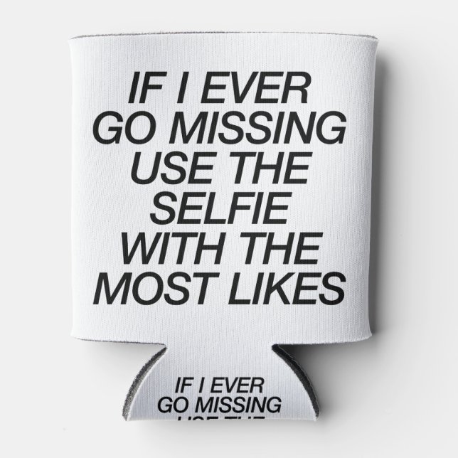 Porta-lata Selfie com os mais parecidos (Frente)