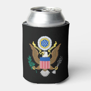 Porta-lata Selo de Excelente dos Estados Unidos