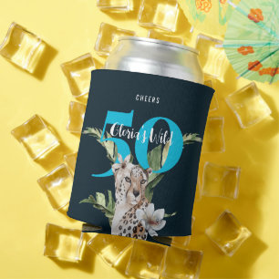 Porta-lata Selva Selvagem Selvagem Azul 50º Aniversário