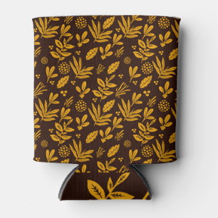 Porta-lata Sem Costura Floral: Design de Têxtil Perfeito